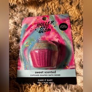 Holler and Glow Cupcake Bath Bomb